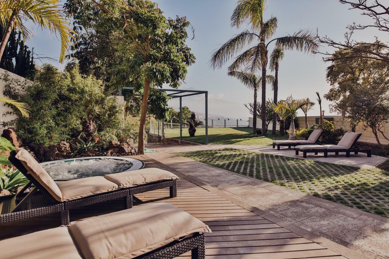 The Circular Villa - Jacuzzi, Hiking & Vineyards La Matanza De Acentejo 객실 사진